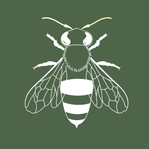 Bee Icon Emblem